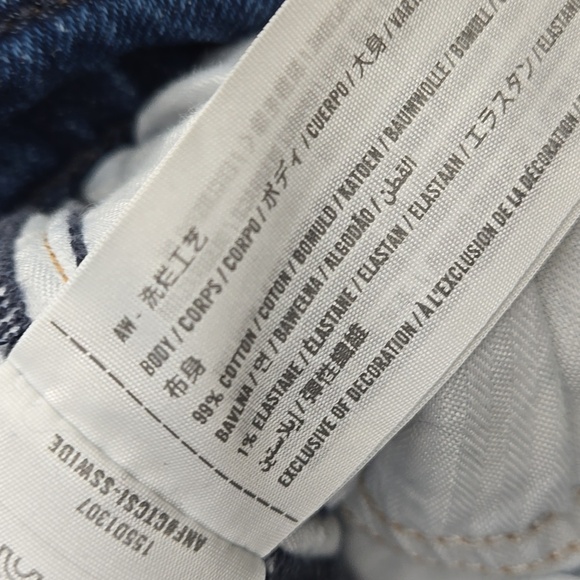 Abercrombie & Fitch Jeans Vintage Flare High Rise 28W - Picture 8 of 8
